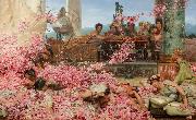 Alma-Tadema, Sir Lawrence The Roses of Heliogabalus (mk23) Sweden oil painting artist